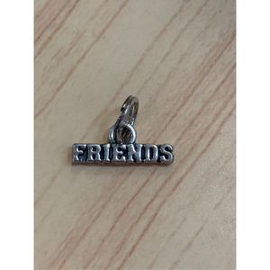 .925 Friends Sterling Silver Jewelry Charm